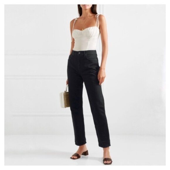 GRLFRND • Devon Boyfriend Jean in Late Night Recall - Picture 1 of 13